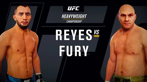 EA Sports UFC 4 Gameplay Tyson Fury vs Dominick Reyes