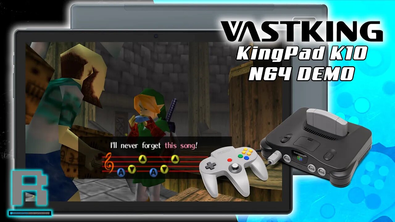 Nintendo 64 Emulation Demo on KingPad K10