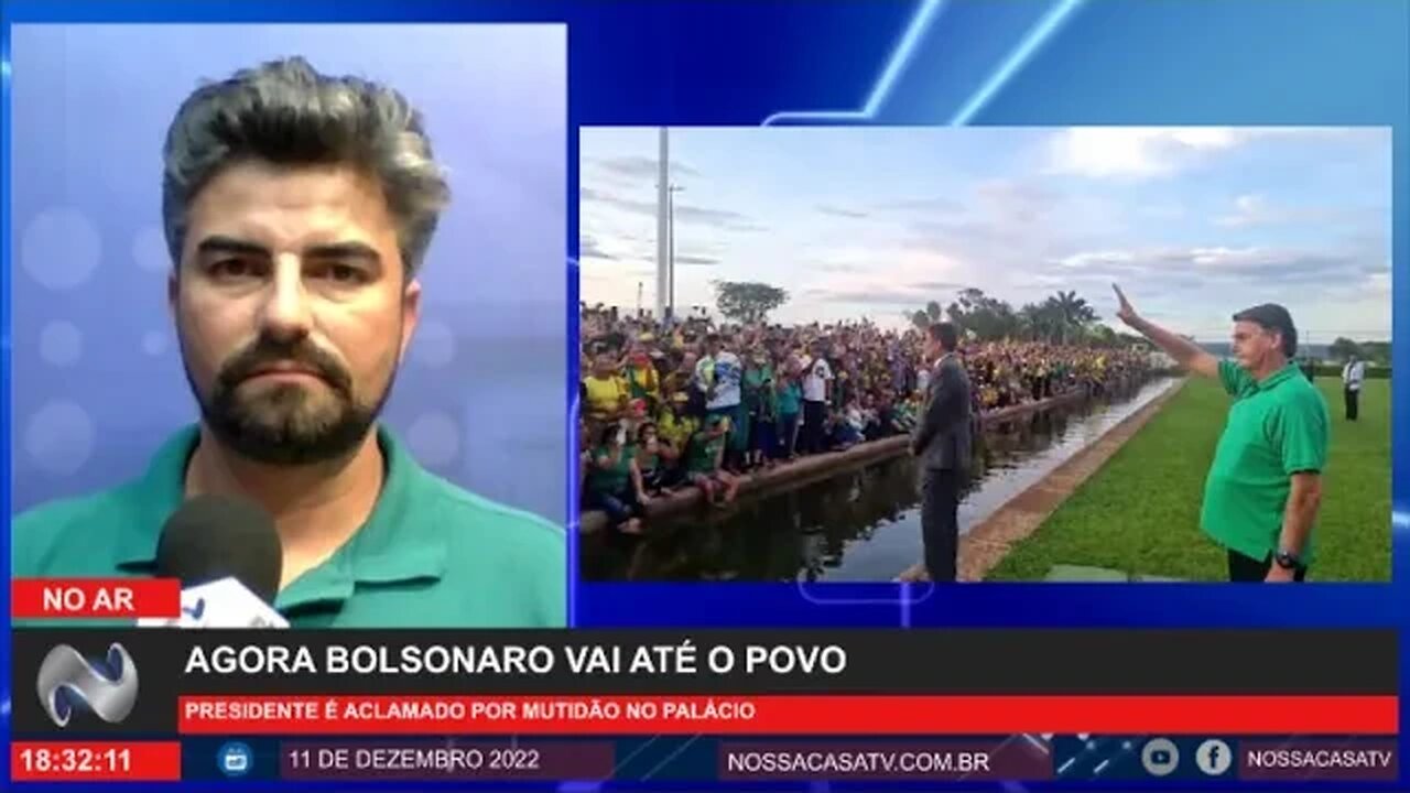 URGENTE: Bolsonaro direto do Palácio da Alvorada