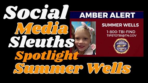 Summer Wells search has taken on Top Internet Sleuths!