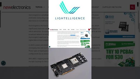 Lightelligence Optical Network on Chip oNOC processor