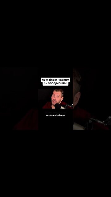 Tinder Platinum for $500/month? #shorts