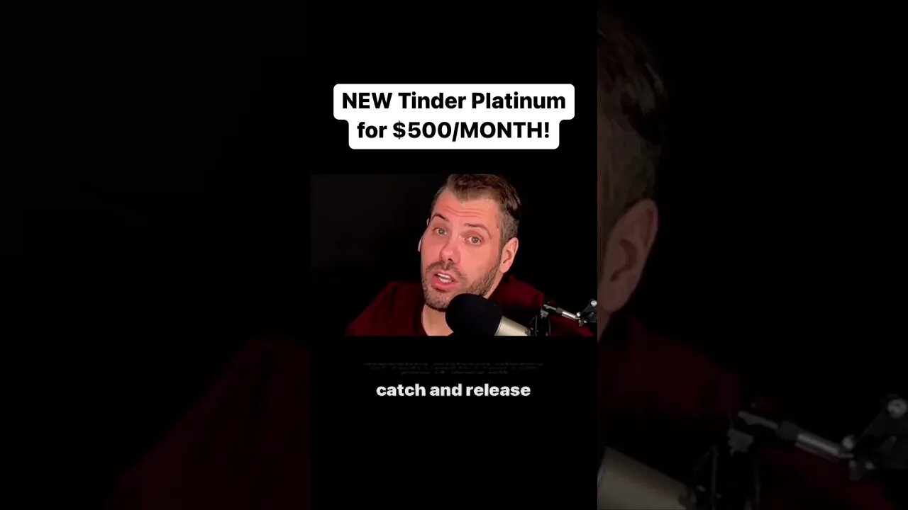 Tinder Platinum for $500/month? #shorts