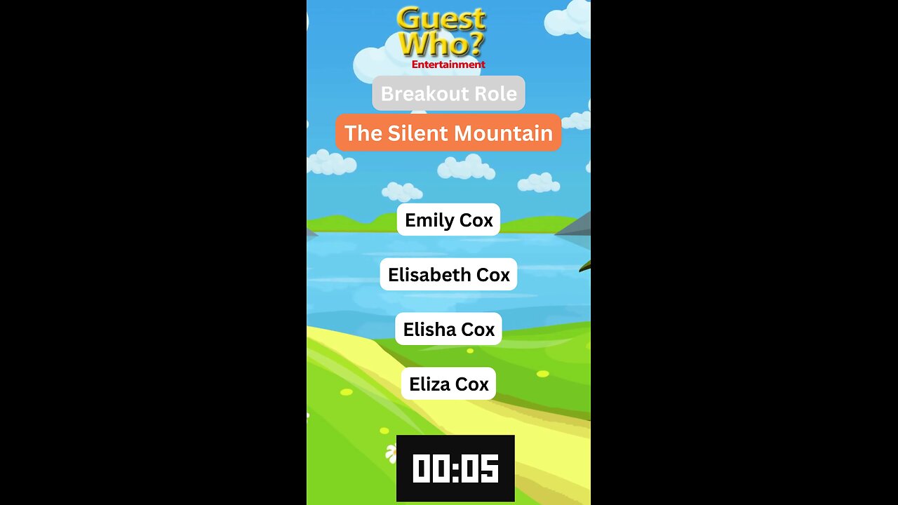 Guest This Actress #230 Like A Quick Quiz? | The Silent Mountain