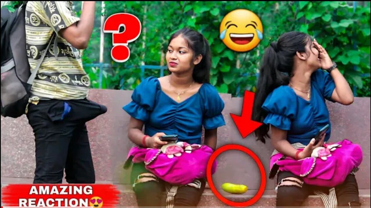 La La La La La Song Walking Ladies Style😜 || Epic Reaction😂 || Team Oscar Prank