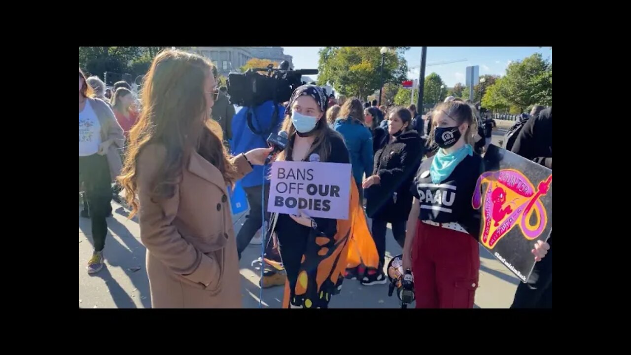 Live from Texas Heartbeat Bill Protest at the Supreme Court