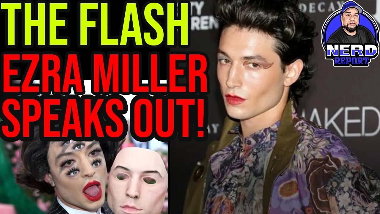 Breaking News! Ezra Miller THE FLASH Apologizes!