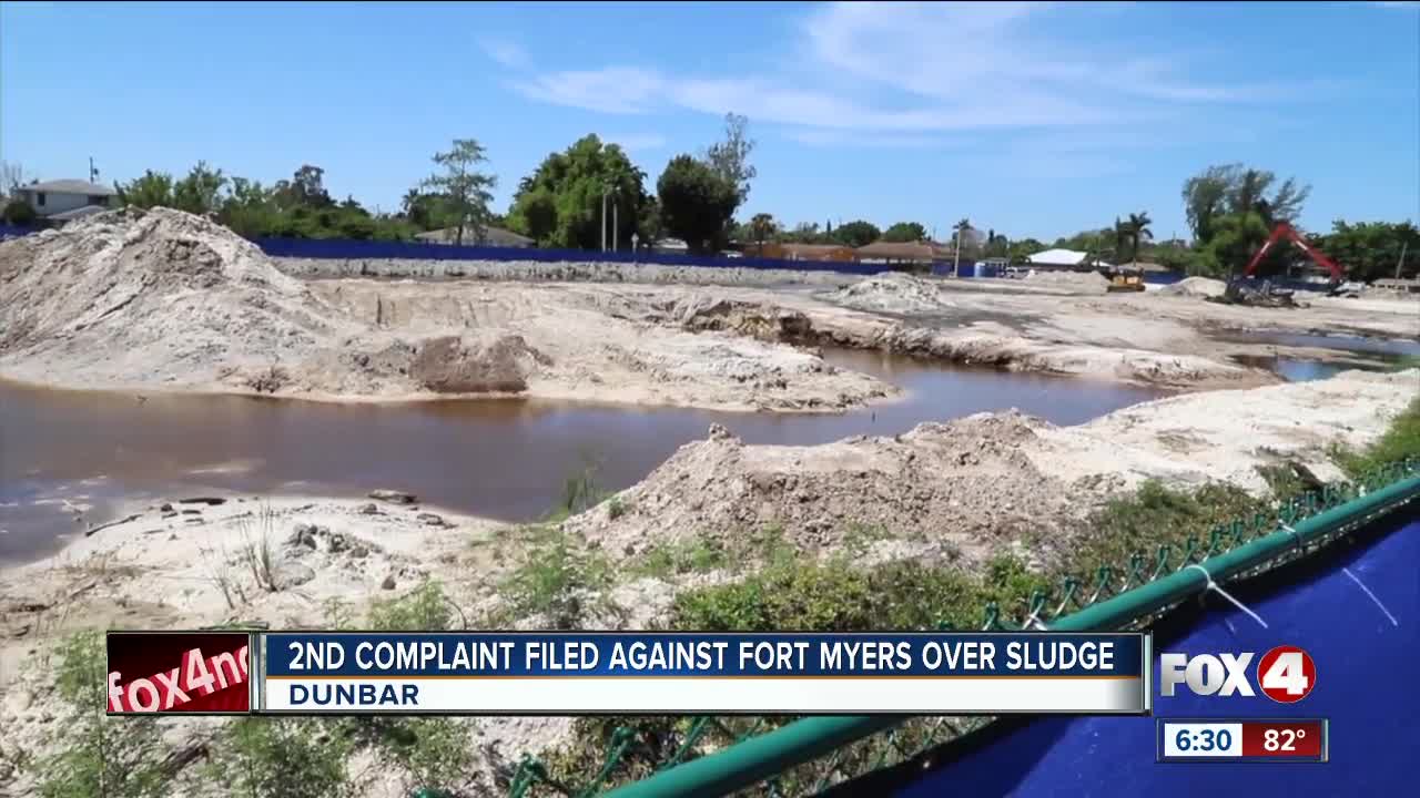 2nd complaint filed against city of Fort Myers for Dunbar Sludge