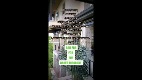 Www.hillyshade@aol.com Www.retractablesolarscreens.com