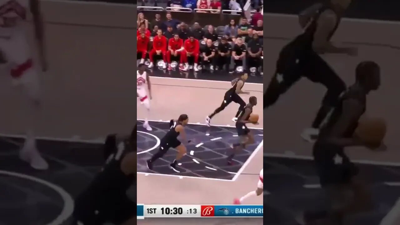 Bol transition finger roll(Nba Clipz)#shorts