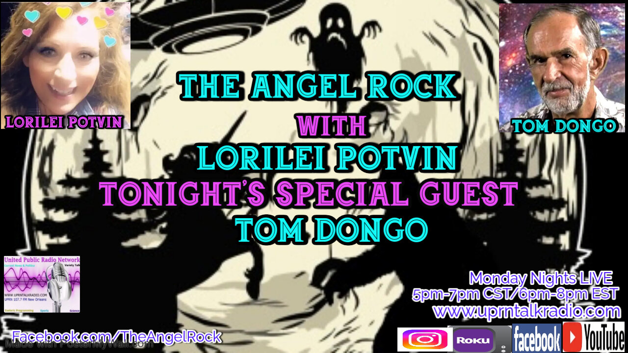 The Angel Rock with Lorilei Potvin & Special Guest Tom Dongo