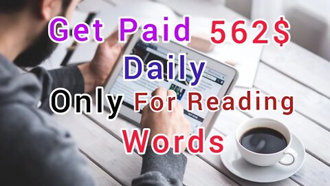 How To Earn $562 Every 5 Hours By Reading Words Online| #Promyth #Education #Course #Online #Free