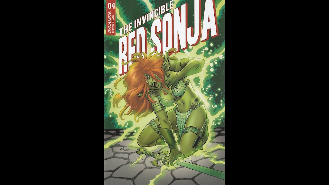 The Invincible Red Sonja -- Issue 4 (2021, Dynamite) Review