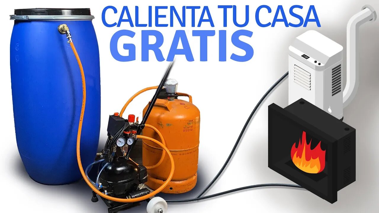 Gas GRATIS para Cocinar y Calentar tu Casa - Máquina para Recargar Biogas Gratis - Nuevo Método