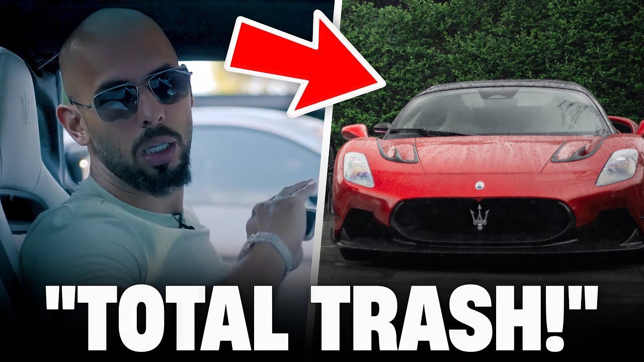 Andrew Tate's BRUTAL REVIEW of His $500,000 Maserati MC20