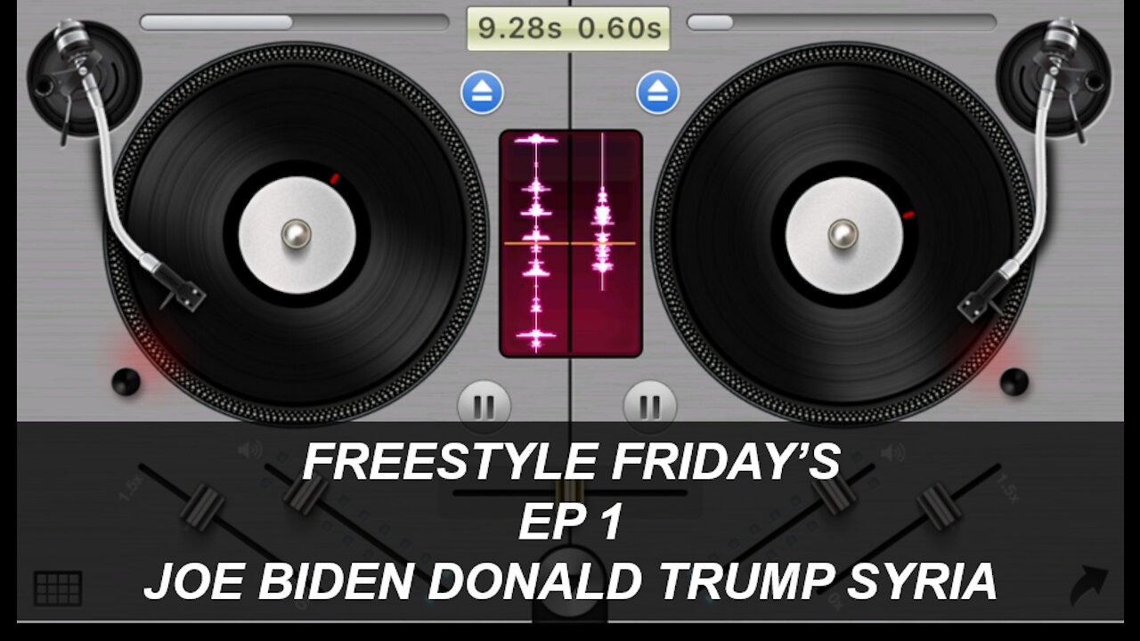 JOE BIDEN DONALD TRUMP SYRIA FREESTYLE FRIDAY