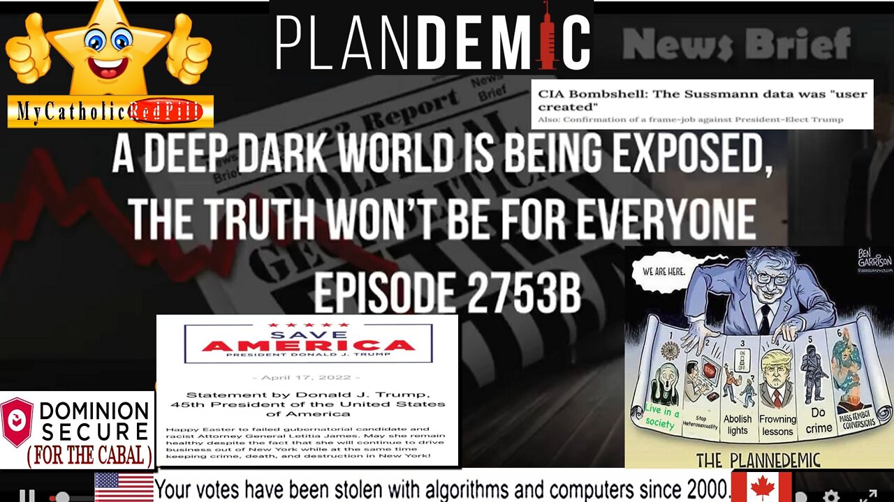 Ep. 2753b - A Deep Dark World Is Being Exposed, The Truth Won’t Be For Everyone