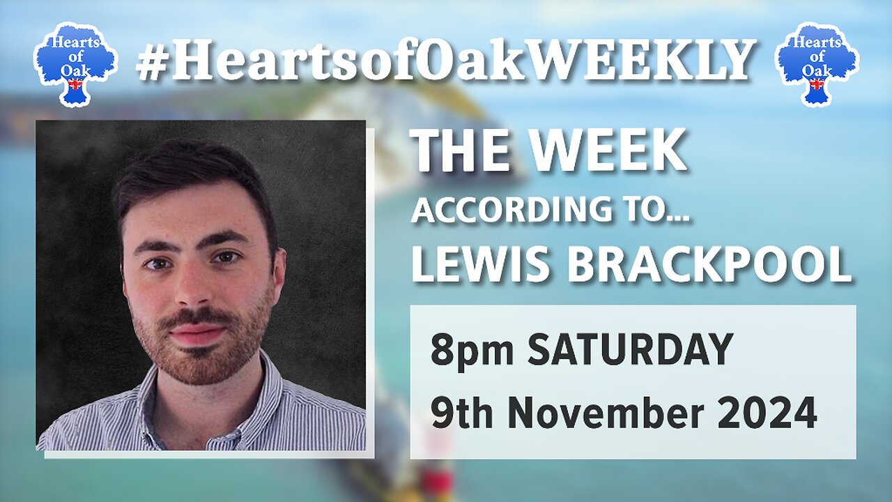 The Week According to .. Lewis Brackpool