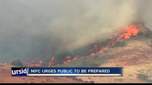 NIFC warns of more possible wildfires in the Gem State