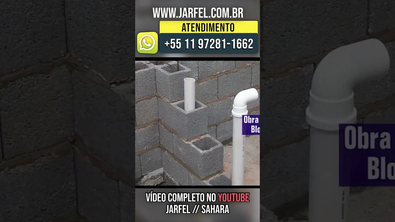 A construção é mais rápida usando o Bloco Brasileirinho Modular - JARFEL SAHARA