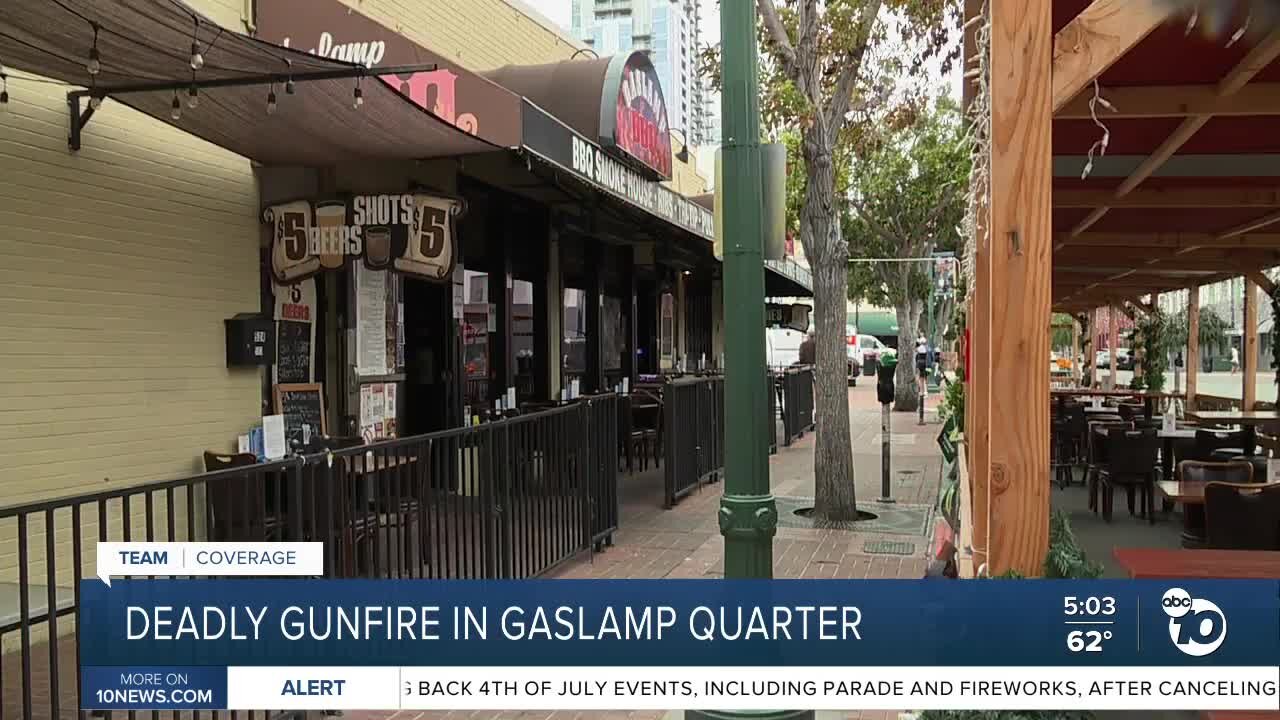 Businesses worry deadly Gaslamp Quarter shooting may keep customers away