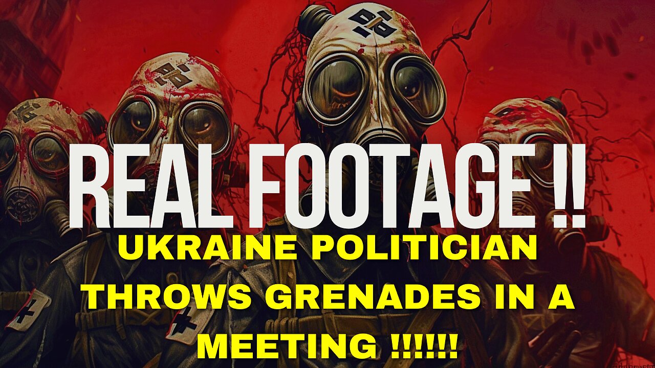 UKRAINIAN POLITICIAN SETS OFF GRENADES DURING VILLAGE MEETING