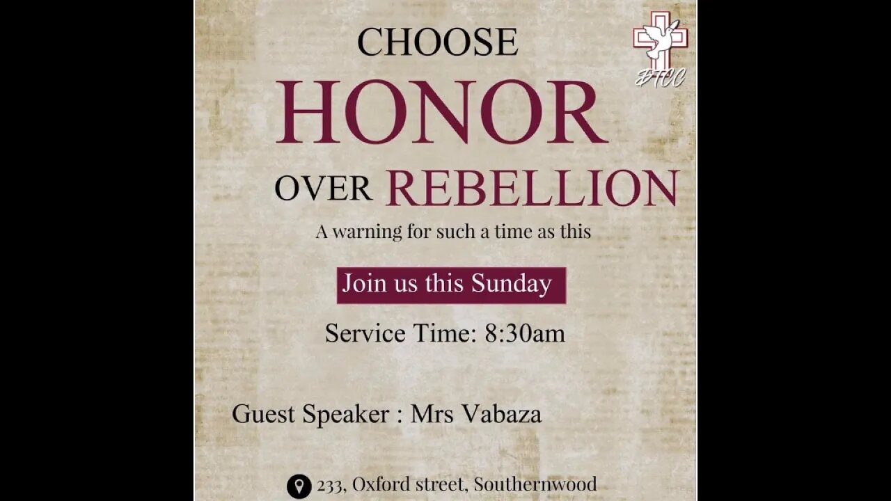 PART-2-Sunday Celebration Service 20|08|2023 *CHOOSE HONOR OVER REBELLION*