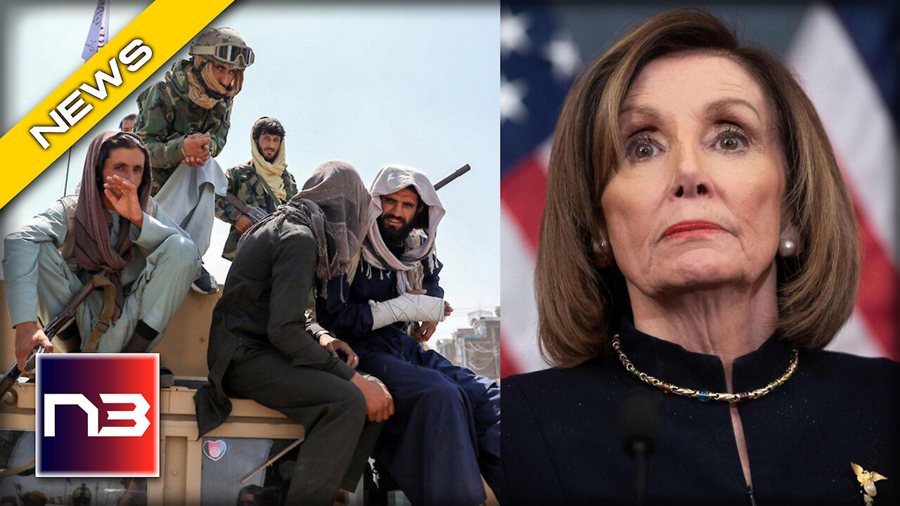 WHAT A JOKE! Pelosi Actually Commends Biden For His Afghan Disaster