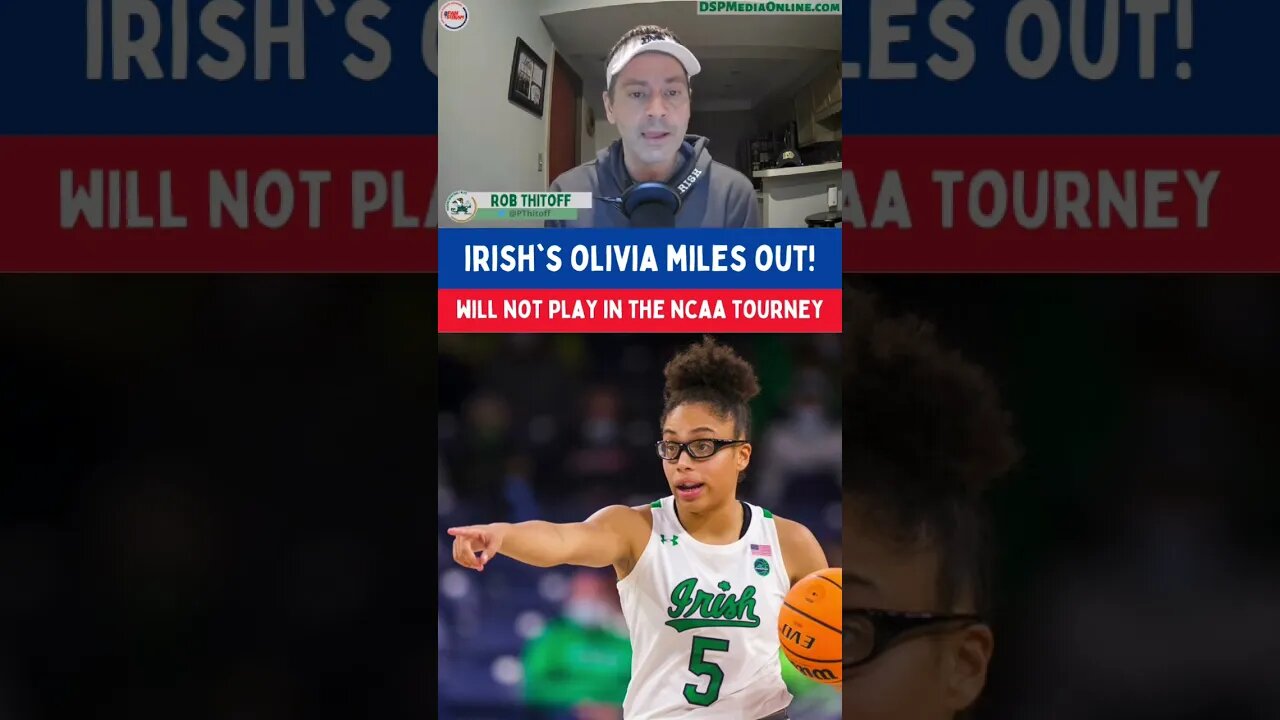 #FightingIrish Olivia Miles OUT! #shorts #shortsvideo #shortsfeed #marchmadness