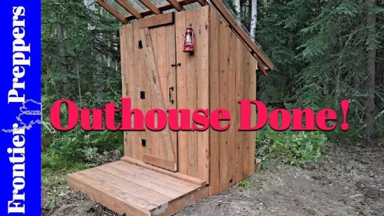 Outhouse Done!