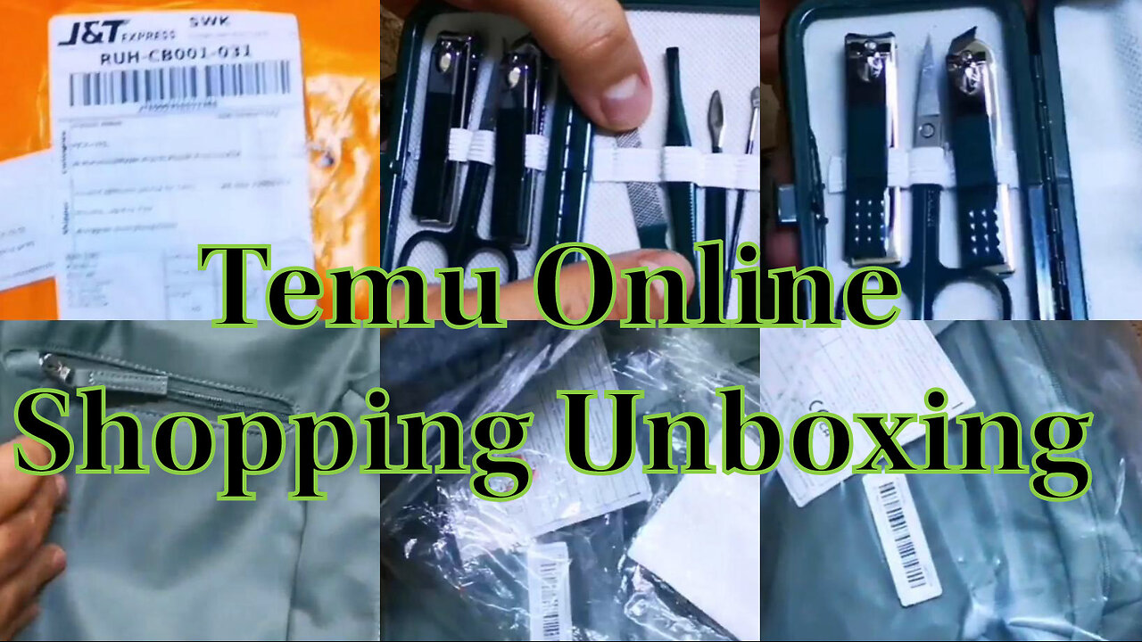 Temu Online Shopping Unboxing Testing and Reviews