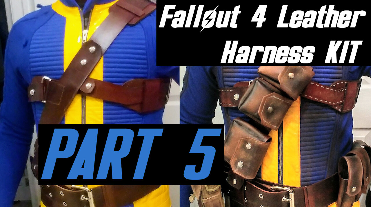 Fallout 4 Leather Chest Piece Harness Kit 05