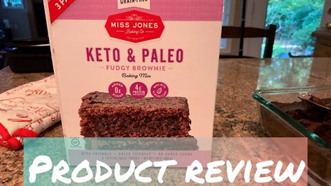 Miss Jone's Bakery Brownie Review#Keto brownies #PaleoGrounds￼