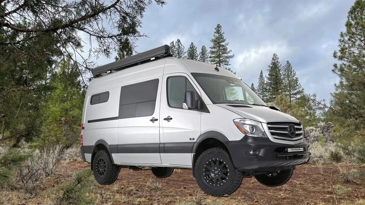 NOT Your Average Sprinter Van - Larry from Dometic's Mercedes Sprinter Walk Through