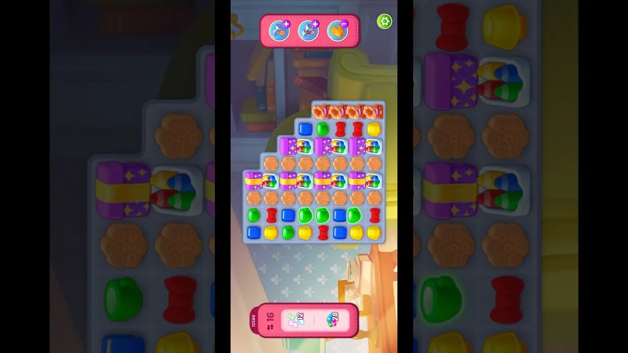 Shorts Playrix Homescapes Gameplay Walkthrough Level 12586-010