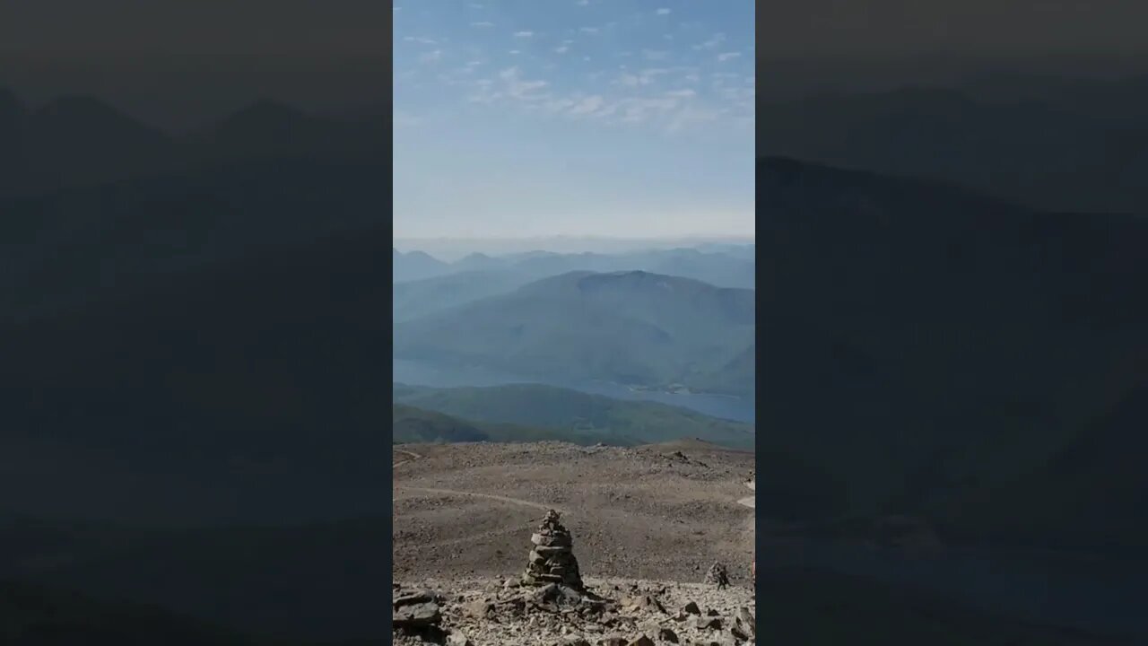 Ben Nevis descending views Scotland
