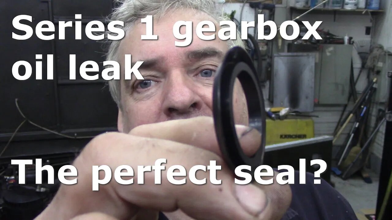 Series 1 gearbox oil leak. The perfect seal?