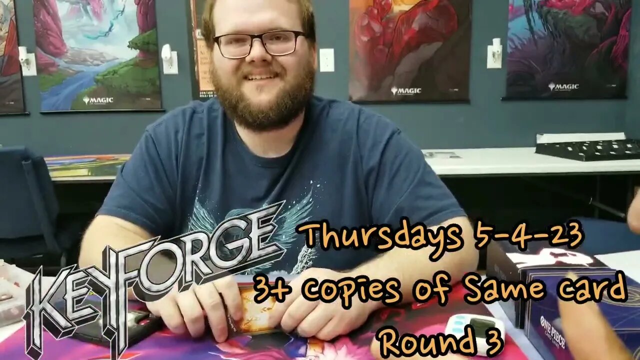 KeyForge Thursdays | 3+ Copies of the Same Card | 5 4 23 | Round 3