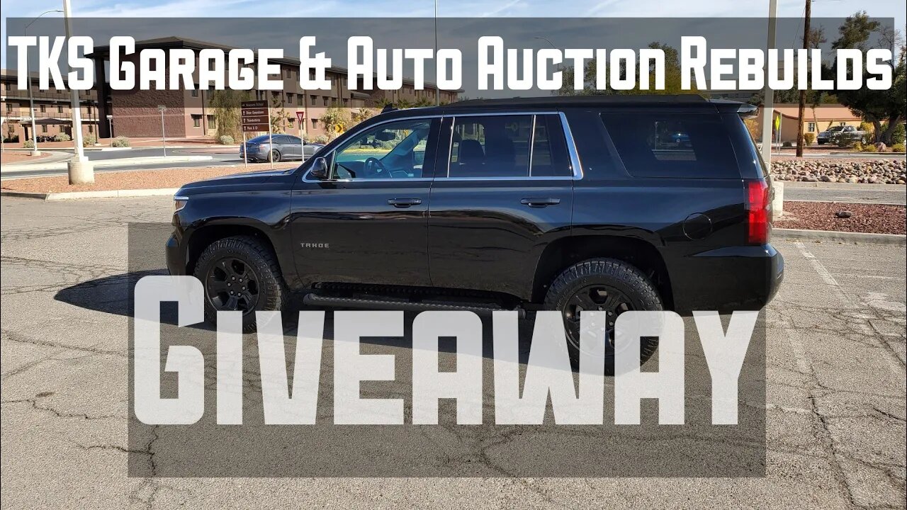 Car Giveaway TKS GARAGE & AUTO AUCTION REBUILDS closed