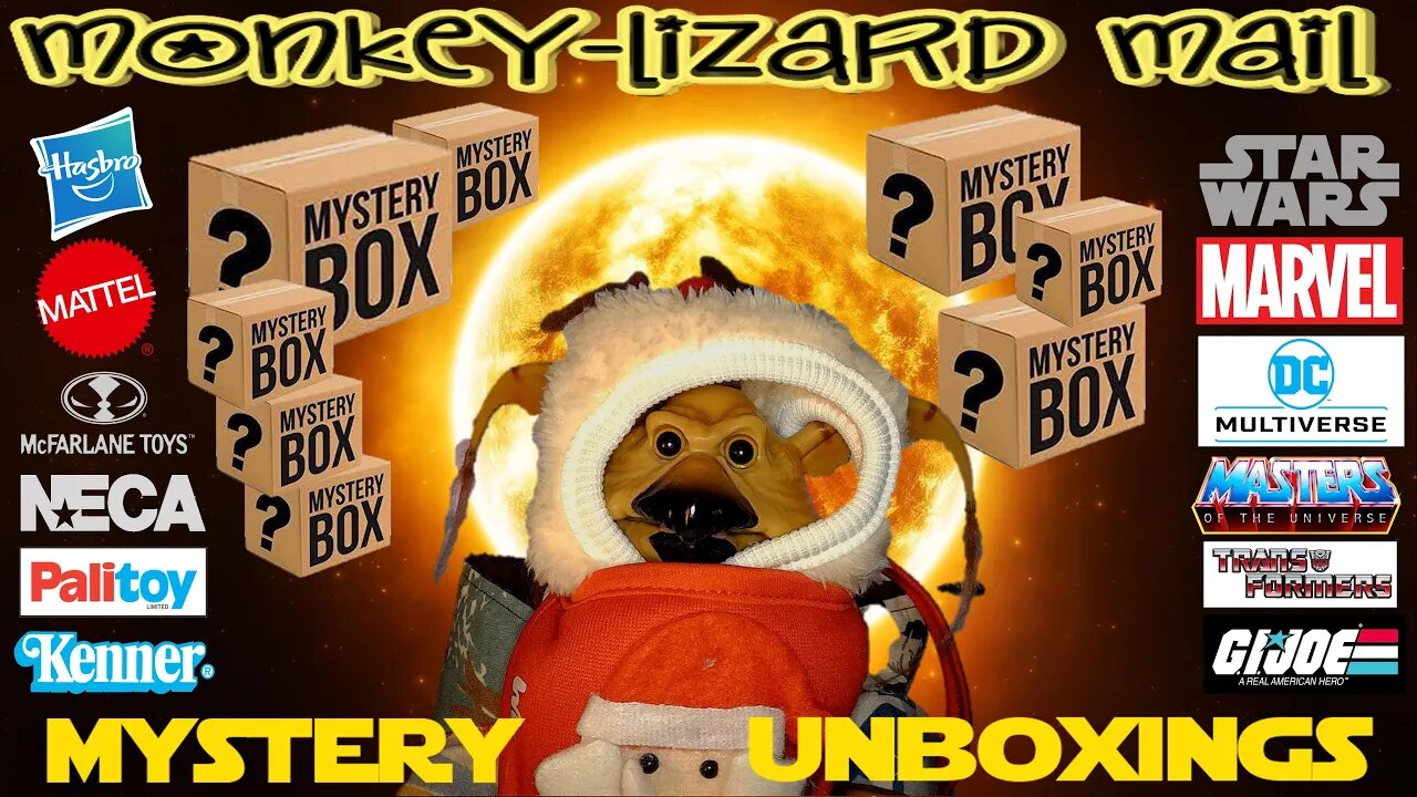 MYSTERY TOY UNBOXINGS with Salacious Rum - MoNKEY LiZaRD Mail