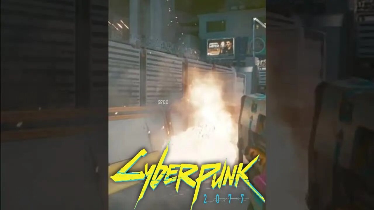 Mk. 31 HMG Shenanigans! - Cyberpunk 2077 #shorts