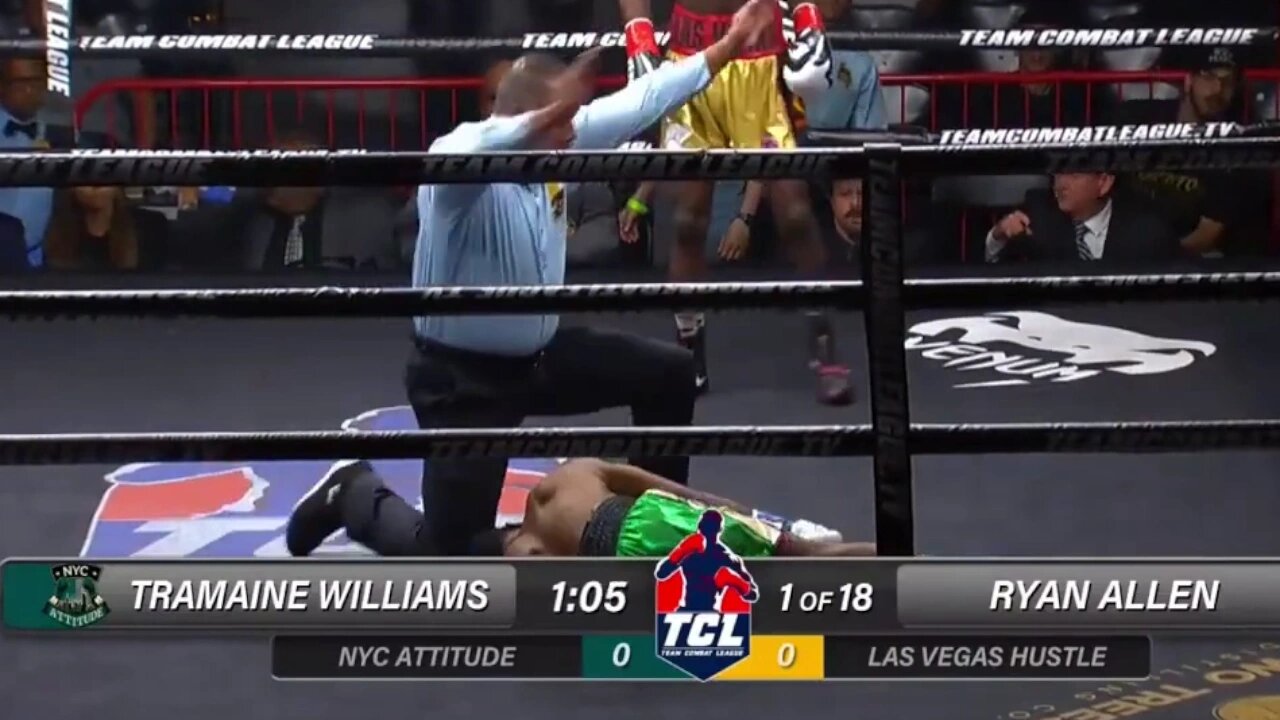 Prof. boxer Tramaine Williams suffers unprovoked seizure mid-match