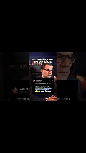 Divided opinion on William's decision on not going to the World Cup