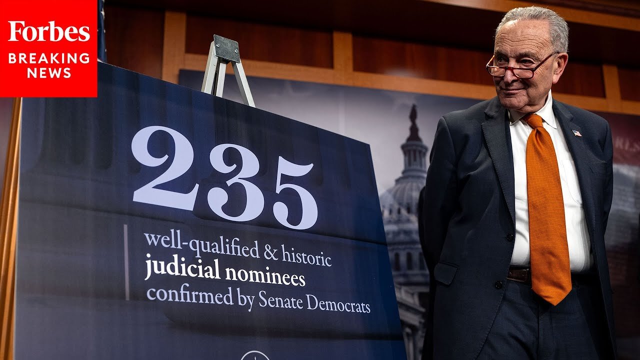 Senate Democrats Celebrate Confirming 235 Judges—More Than Trump Put On Bench In His First Term