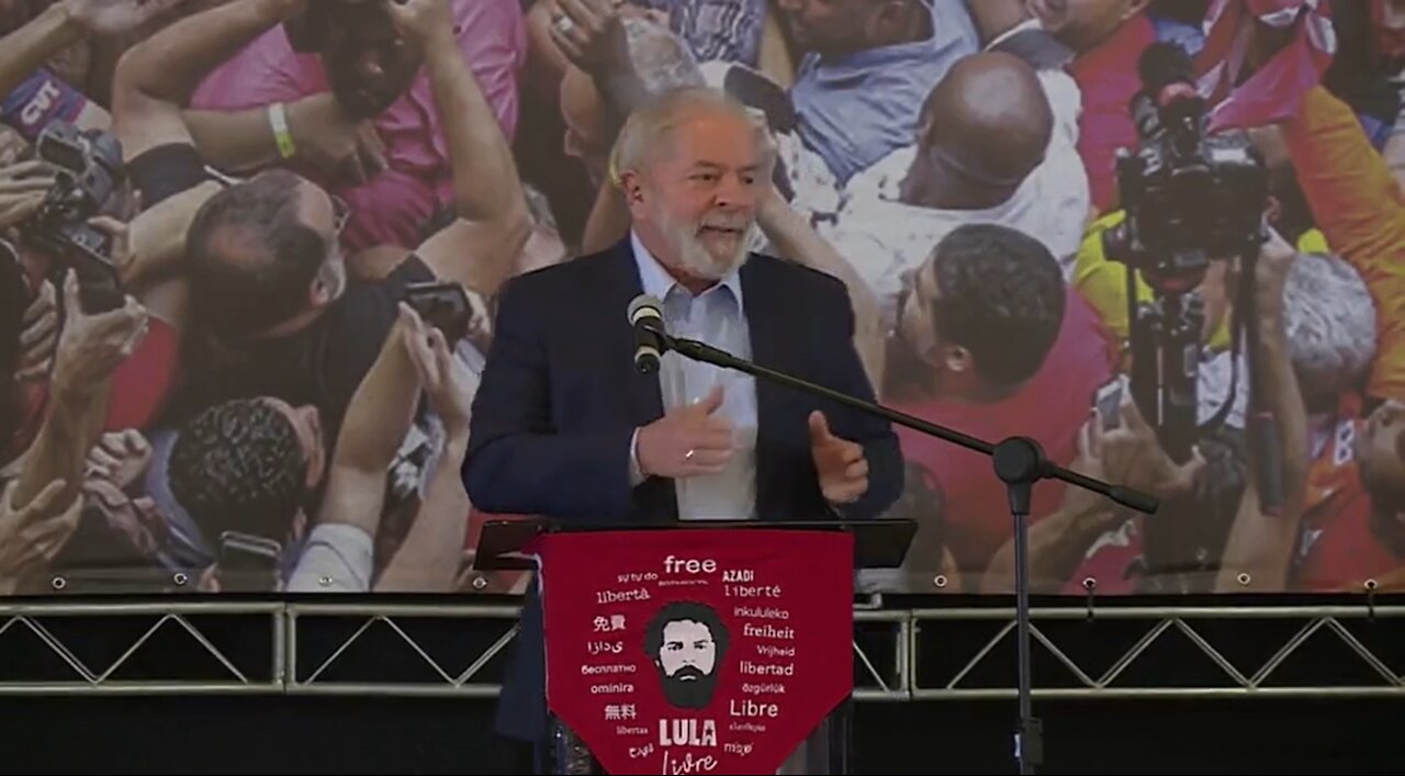 Lula Da Silva: "Yo fui víctima de la mayor mentira jurídica contada en 500 años de historia"