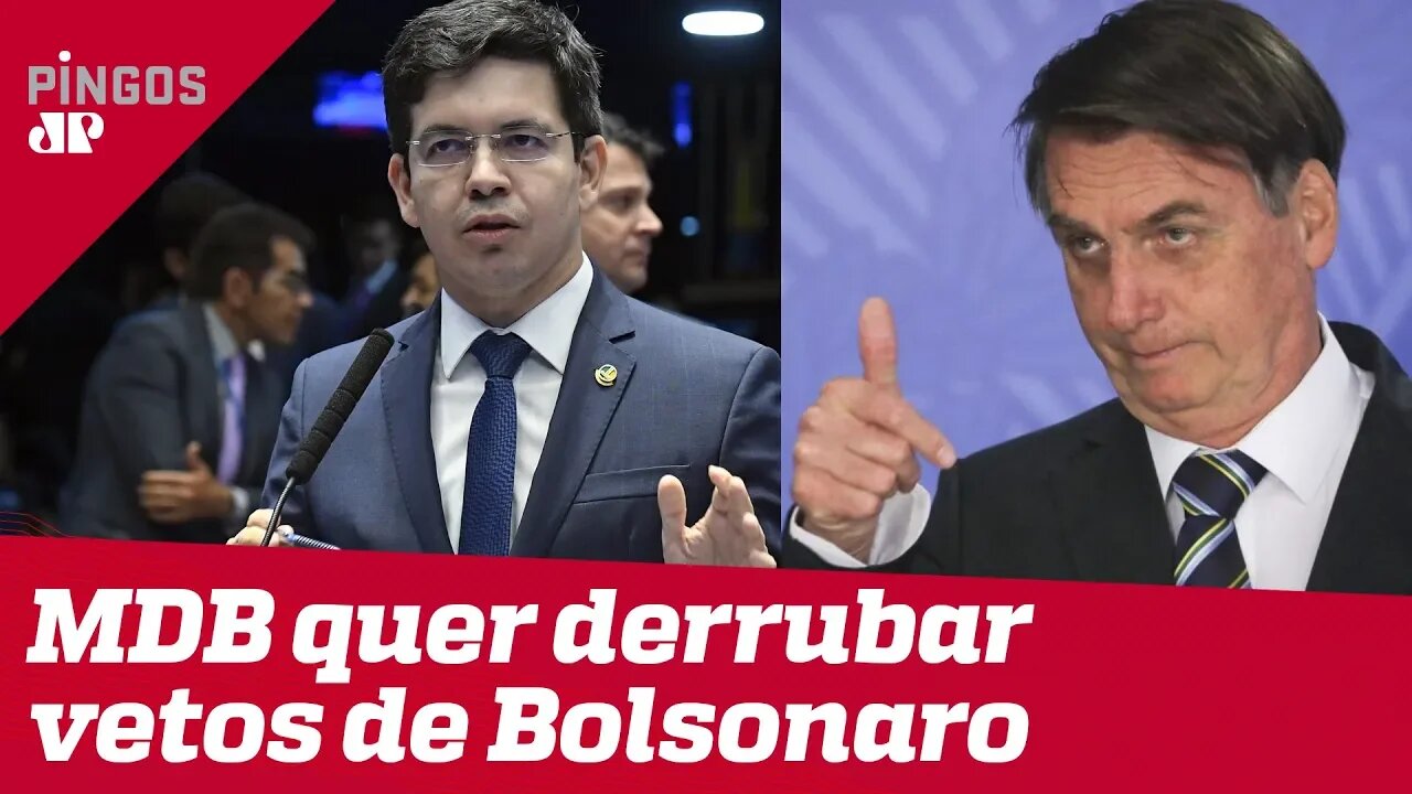 MDB quer derrubar vetos de Bolsonaro na Lei do Abuso