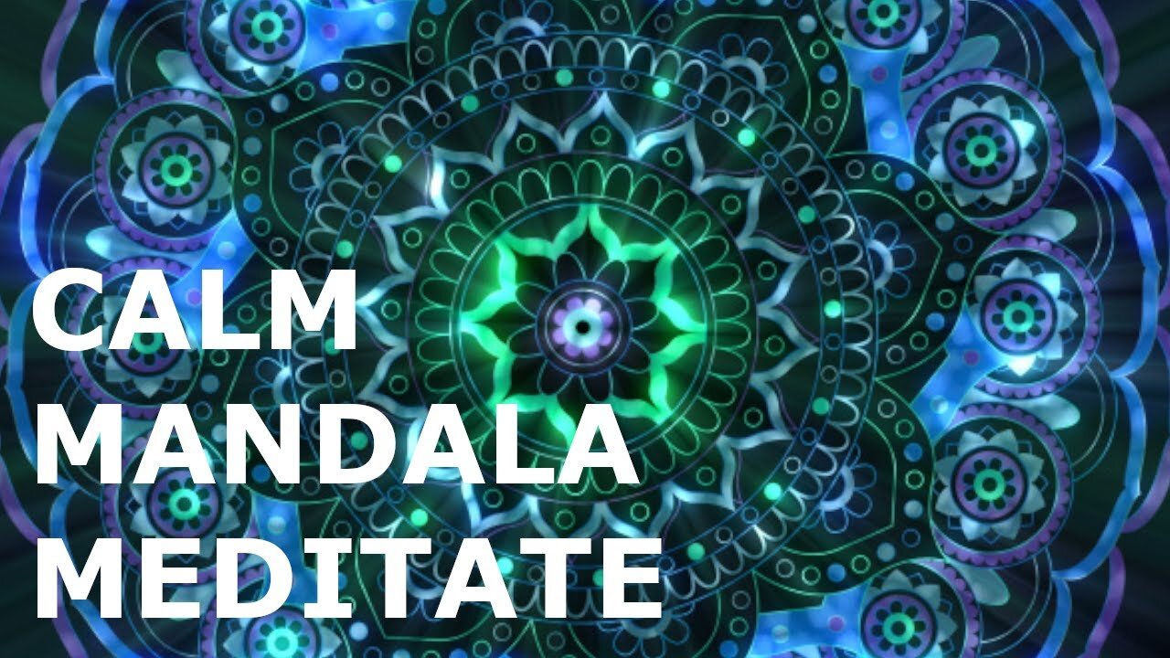 30 Minutes Mindfulness Meditation | Daily Calm Mandala | Sounds to Meditate