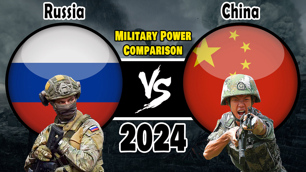 Russia vs China Military Power Comparison 2024 | China vs Russia Army Comparison 2024