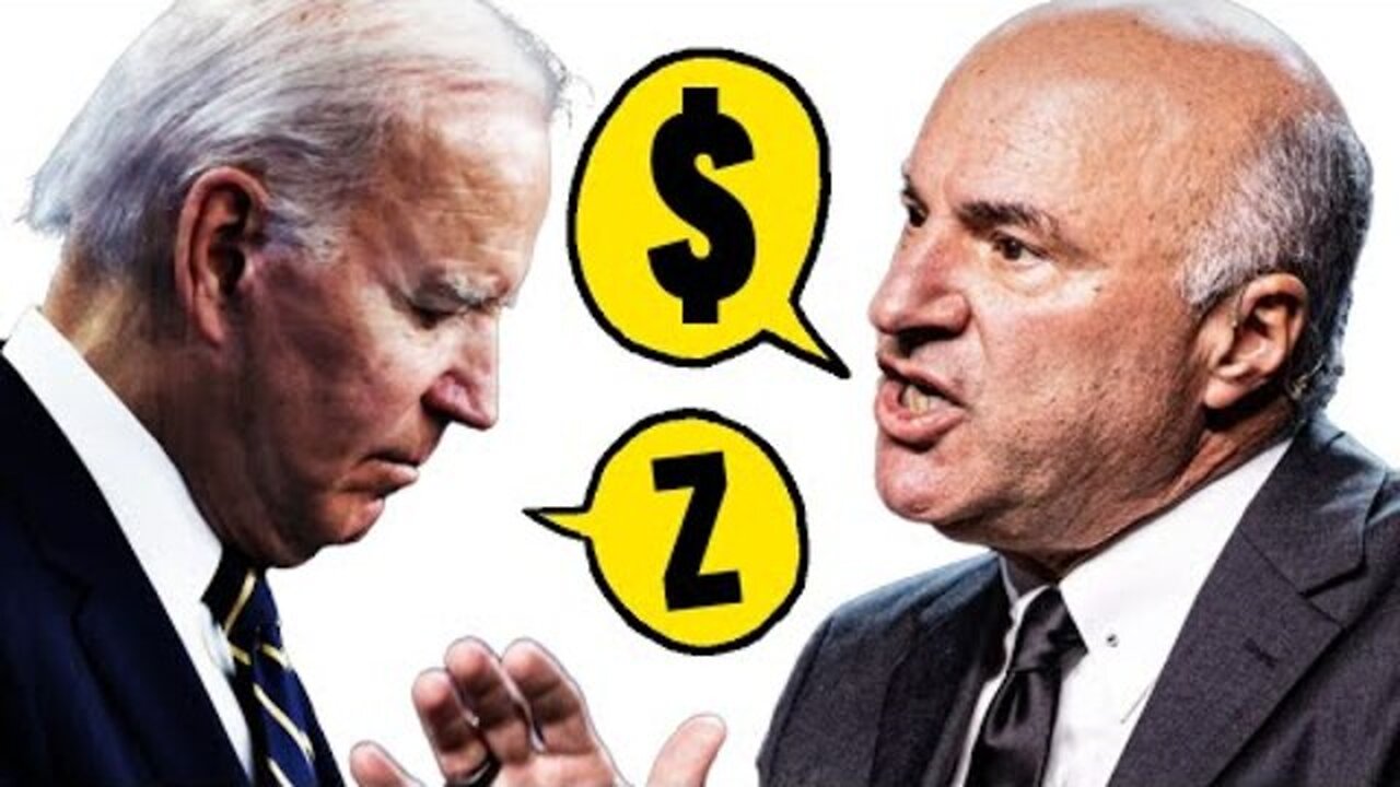 KEVIN O'LEARY YELLS ON STAGE AT BIDEN POLICY - NOBODY EXPECTED THIS