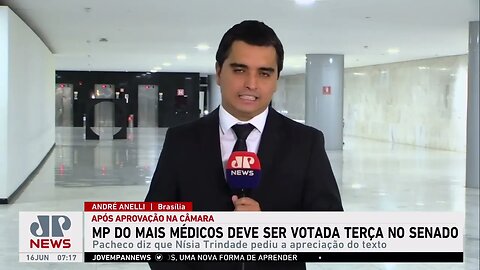 MP do Mais Médicos deve ser votada no Senado na próxima terça-feira (20), afirma Pacheco